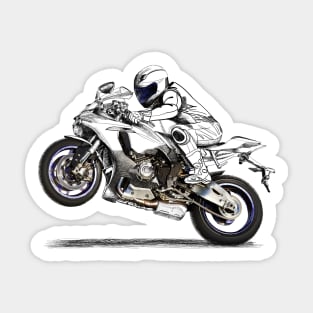 Motorrad Sticker